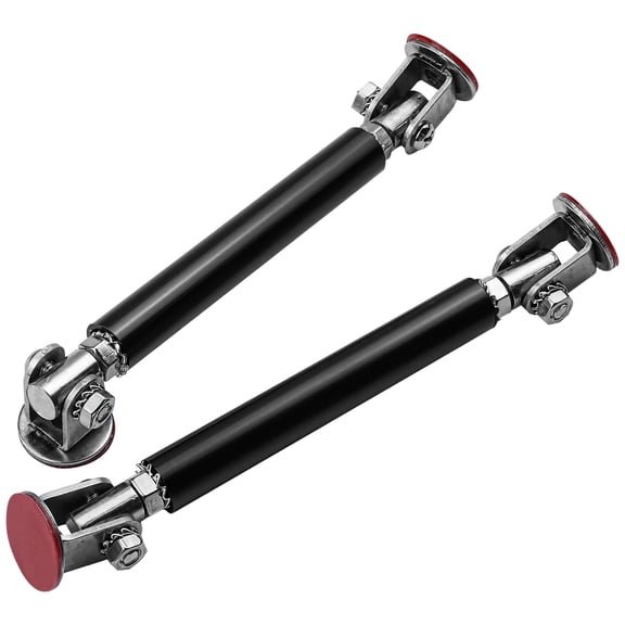 Car Bumper Lip Rods, Adjustable Stainless Steel Aluminum Alloy Universal Front Rear Support, Stability and Style Enhancement
