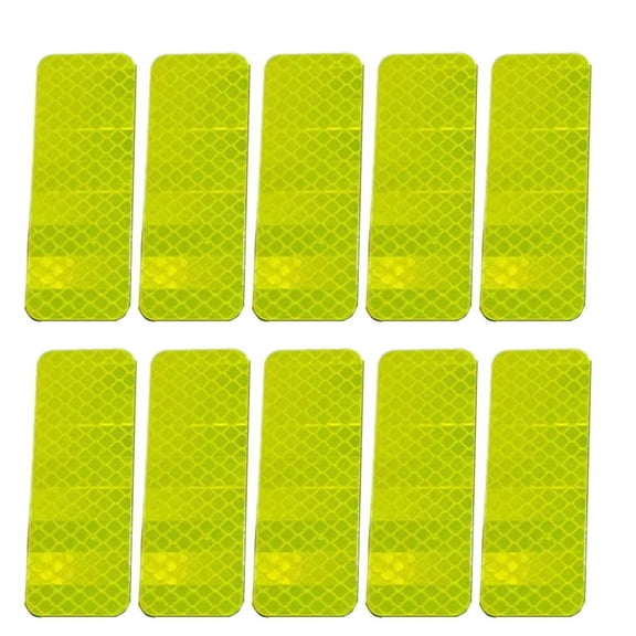 Car Bumper Reflective Stickers Reflective Warning Strips Tape Safety Reflective Stickers Decals Safety Warning E