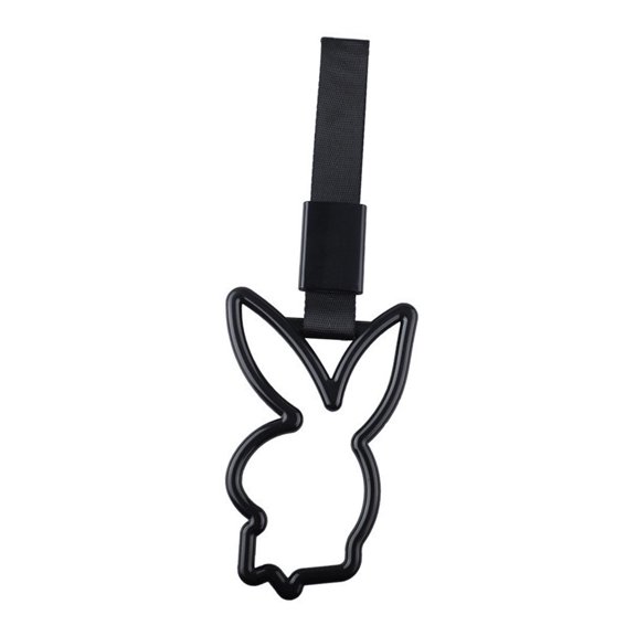 Car Bumper Tow Strap with Reflective, Rabbits Racing Recovery Strap for Vehicle Towing