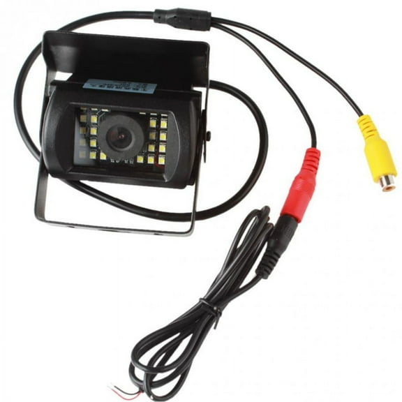Car Bus Truck Van Rear View Camera Waterproof Anti-Shock 24 LED Nights Look