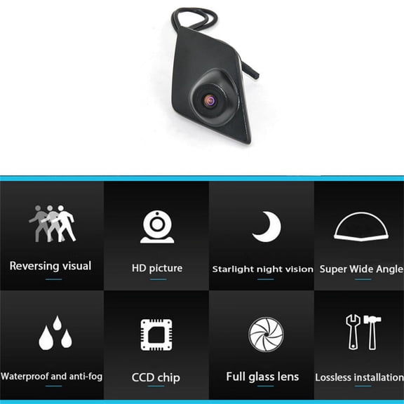 Car CCD Front View Mark Parking System Camera NTSC/PAL For Renault Koleos/Kadjar