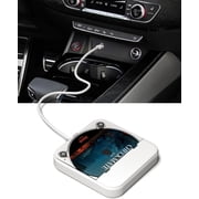 Car CD Player with USB/AUX Port, External Universal CD Player for Car with Car Radio Stereo, Portable Car CD Players with Remote Control for Laptop, TV, Computer,Universal for Vehicle