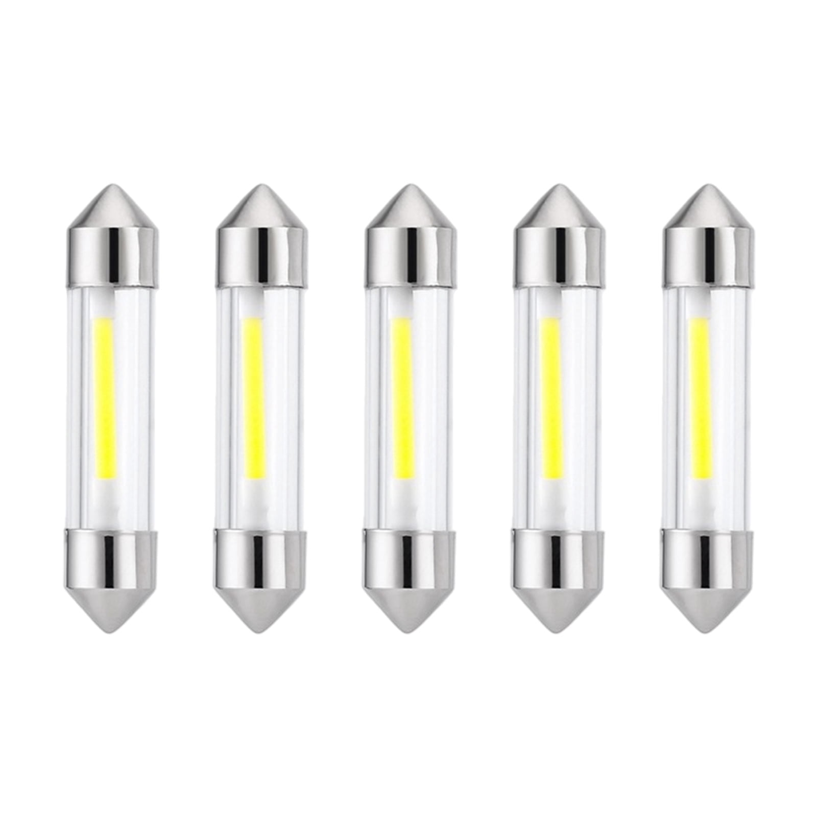Car Cabin Courtesy Light Bulb 12V LED Festoon Lamp Pack of 5 for ...