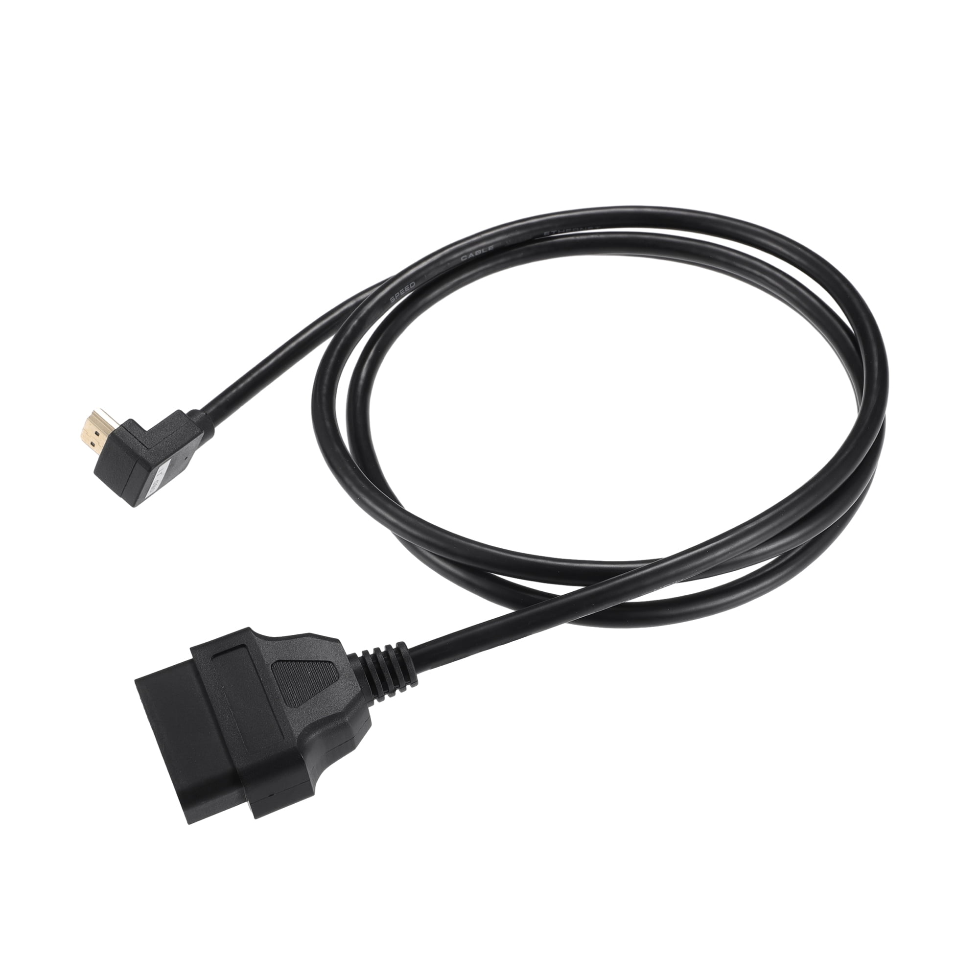OBD2 Car Cable For Ford Xcalible X4 - 150cm Black Replacement Cable (Plastic Rubber Alloy)