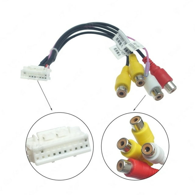 Car Cable Universal Power Cables BT Radio GPS HD Multimedia Player