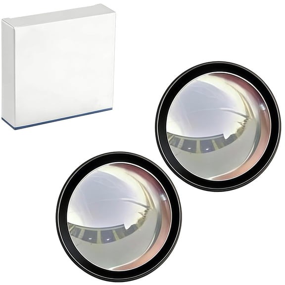 Car Camera Lens Protector, 2PCS Car Backup Camera Protective Sticker, Clear High-Transparency Design, Anti-Rain Car Reversing Cameras Protection, Front Bumper Guard Cover(2PCS)