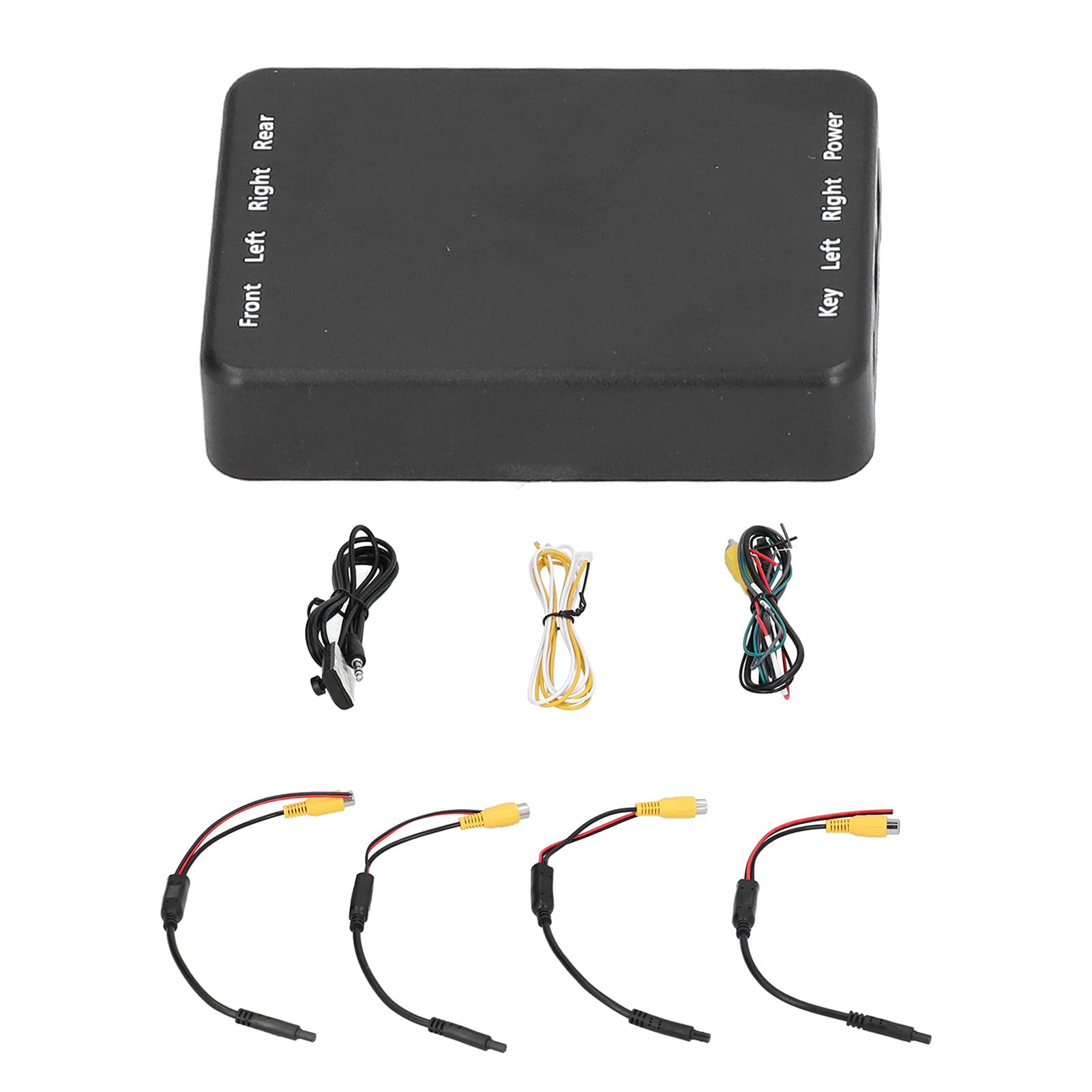 Car Camera Switch 4 Way Car Video Switch 360° Degree Panoramic Camera ...