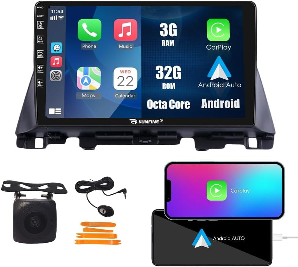 9" Android Car Stereo With CarPlay & Android Auto - For Toyota Avalon 2006-2011