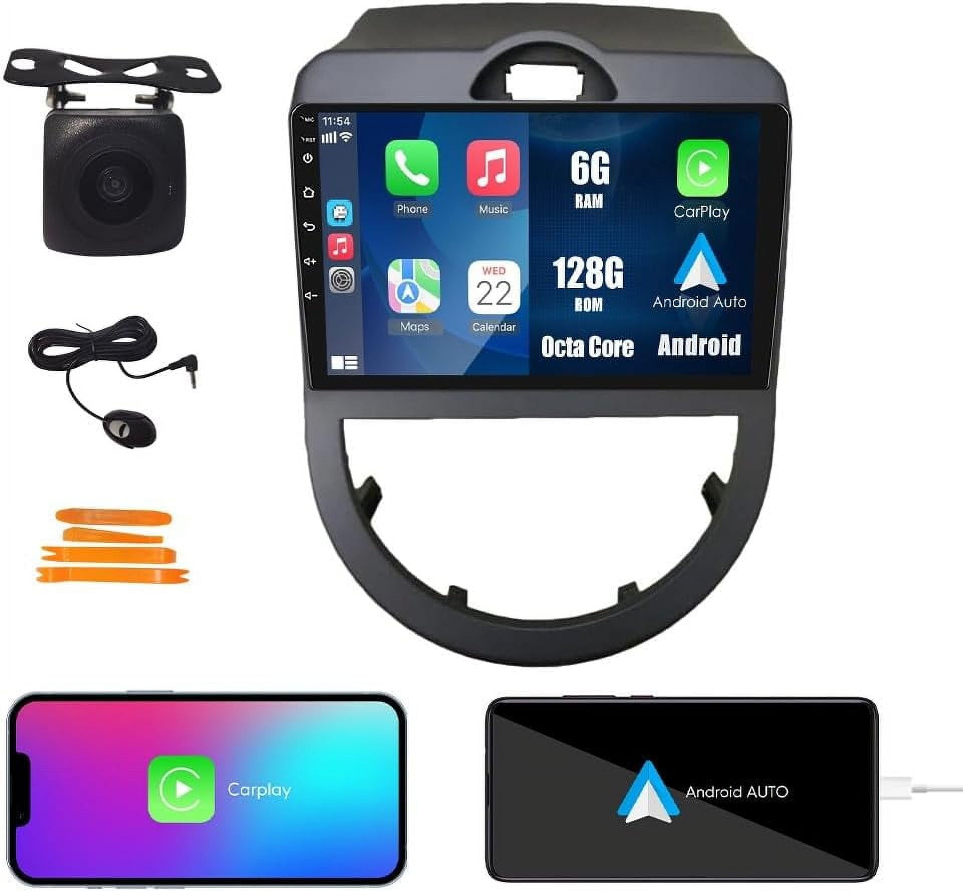 Car CarPlay Android Auto Navigation Stereo GPS Radio Reverse Camera