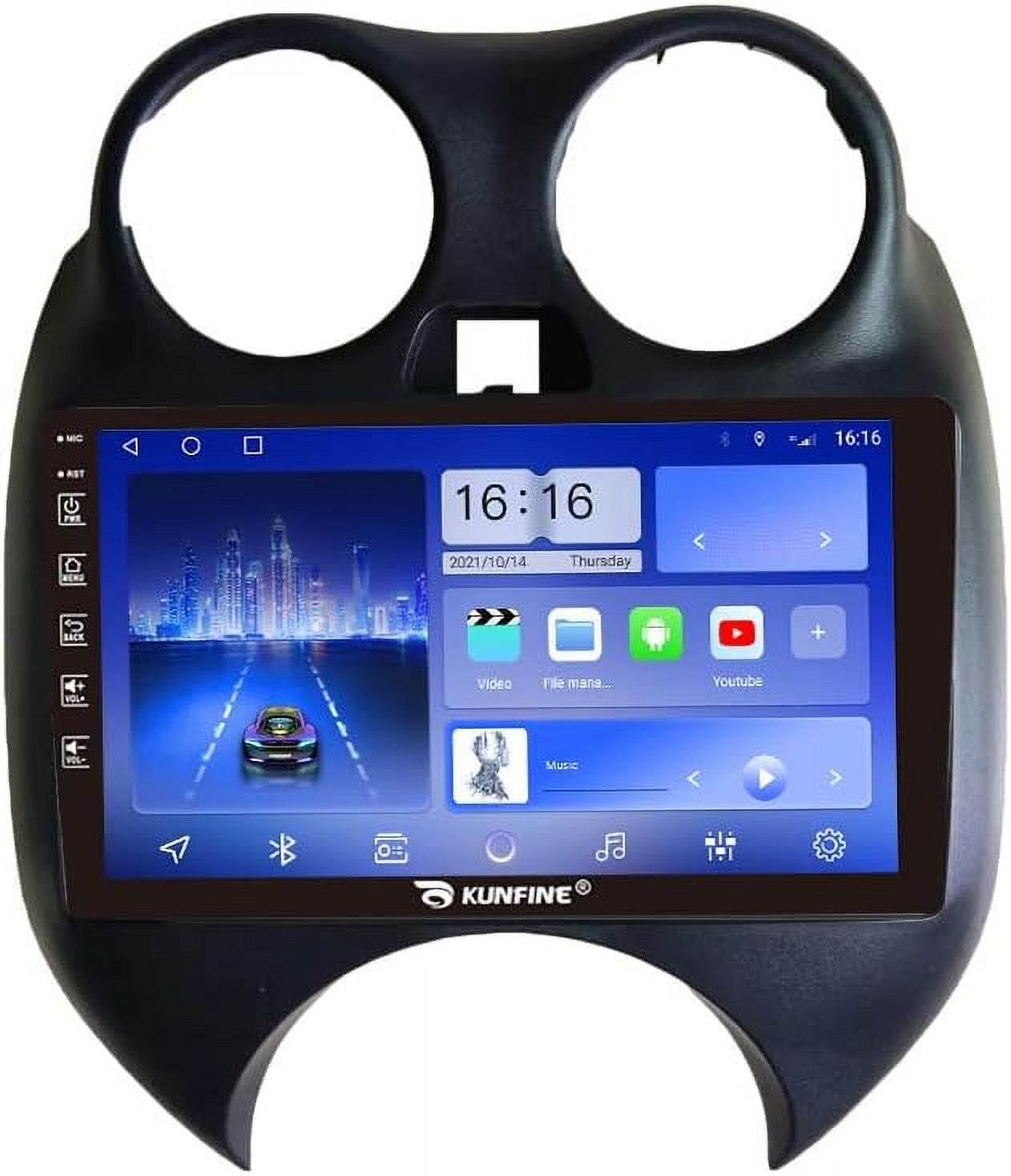 Car CarPlay Android Auto Navigation Stereo GPS Radio Reverse Camera