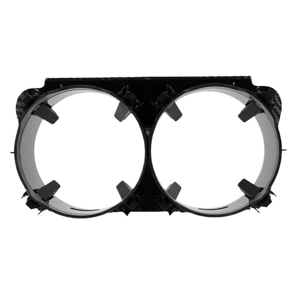 Car Carbon Fiber Center Console Insert Drinks Cup Holder For Mercedes-Benz W205 W213 Car Interior Spare Parts 2056800691