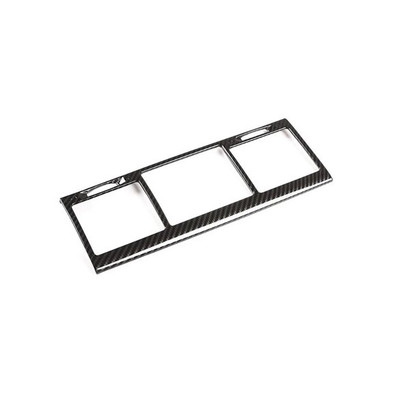 Car Carbon Fiber Central Air Condition Vent Cover Frame Trim For Mercedes-Benz G-Class W463 2004-2011