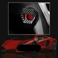thumbnail image 1 of Car Carbon Fiber Engine Start Stop Push Button Switch Accessories Cover δμ дт √г, 1 of 8