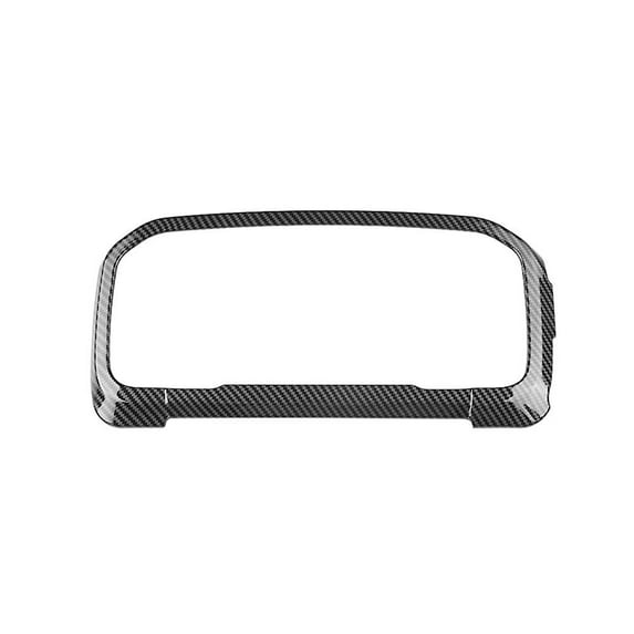 Car Carbon Fiber Interior Dashboard Meter Display Frame Cover Trim For Maverick 2022+