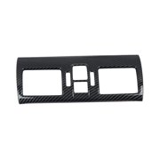 Car Carbon Fiber Printed Interior Middle Console Outlet Cover For / 2015-2020