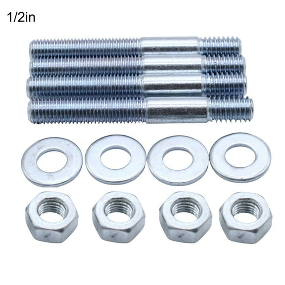 Car Carburetor Studs Set for Holley for Edelbrock Intake Manifold Accessories 1/2In