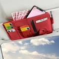 thumbnail image 1 of Car Card Glasses Storage Bag Multi-function Net Bag Card Clip, 1 of 2
