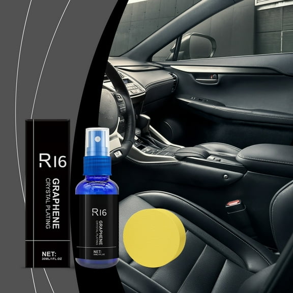 Car Interior Spray Protective Agent for Shine Enhances Appearance 30ml Non-Damaging Formula for All Vehicles