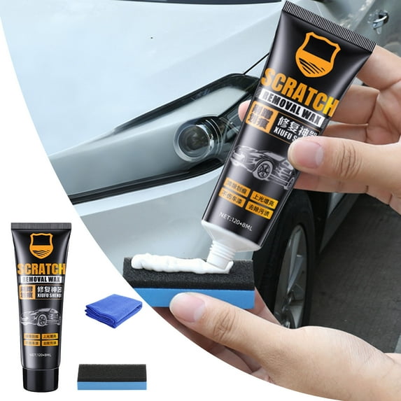 Car Care & Cleaning Vehicle Scratch Remover 2025 Car Scratch Paste Car Scratch Remover With Cloth And Sponge Car Wax Scratch Remover For All Vehicles