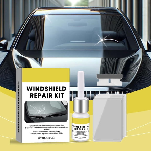 Car Care & Cleaning Windshield Glue Kit Nano Quick Cracks Automotive Glass Tool for Easy Installation and