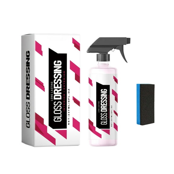Car Care & Cleaning 150ml Gloss Dressing Trim & Tire Dressing Faded Restorer for Cars with Ceramic Coating for a Shine