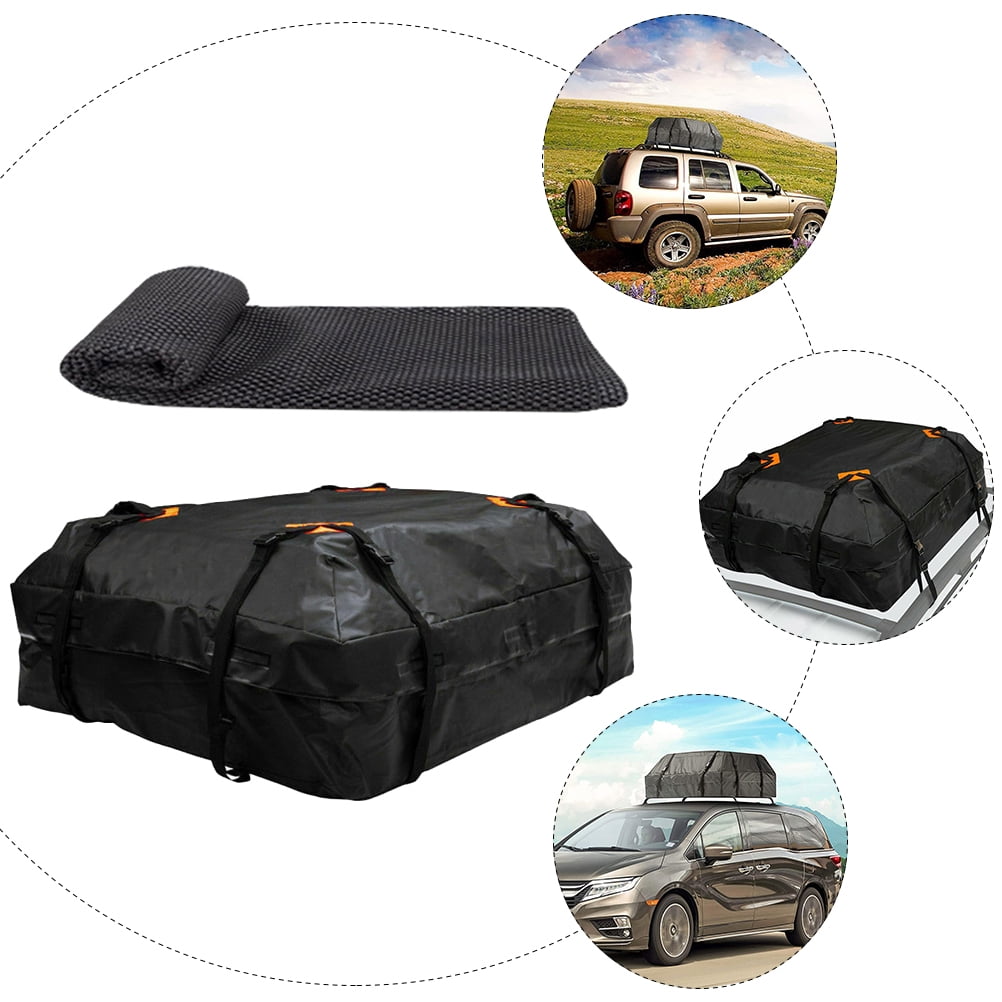 Car Cargo Roof Bag 1Pc Waterproof Car Roof Bag Practical Rooftop Cargo