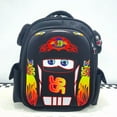thumbnail image 1 of Car Cartoon Red Racing Bag 3D Pocket Backpack Mini Black Racing Backpack, 1 of 5
