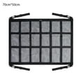 thumbnail image 1 of Car Ceiling Roof Interior Cargo Net Storage Bag Organizer Mesh Large Pocket, 1 of 9