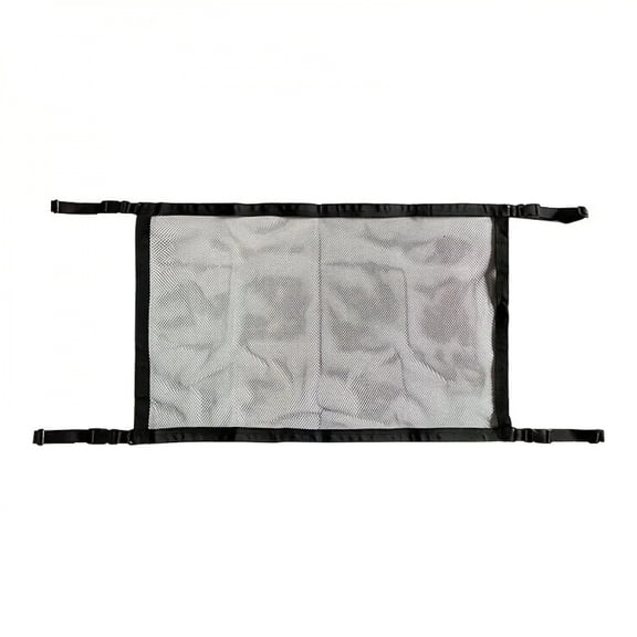 Car Ceiling Storage Net Bag Pocket Roof Net Pocket Hanging Luggage Suspended Network Port Storage Bag Single Layer