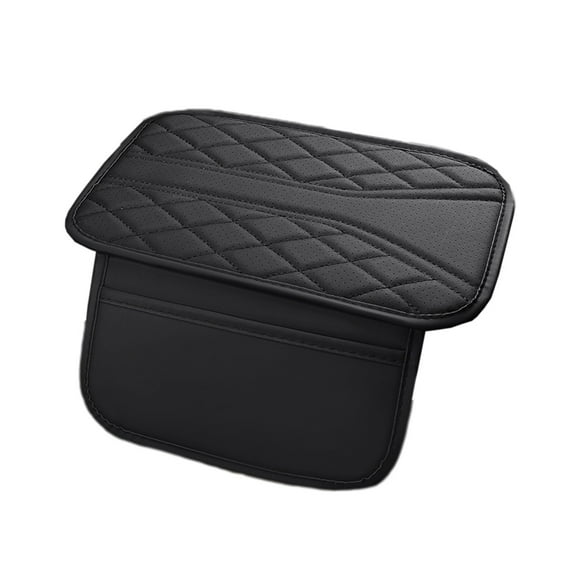 Car Center Armrest Pad with High Padding, Comfortable Elbow Support and Storage Bag for Enhanced In-Car Comfort During Daily Commutes