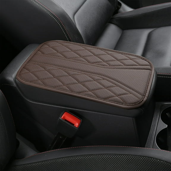 Car Center Armrest Storage Box with High Padding Elbow Support Protective Cover