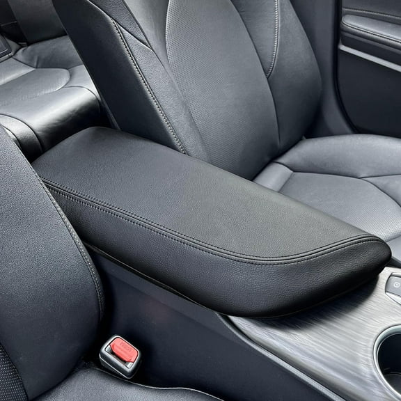 Car Center Console Armrest Lid Cover PU Leather Fit For Toyota Camry 2018-2023