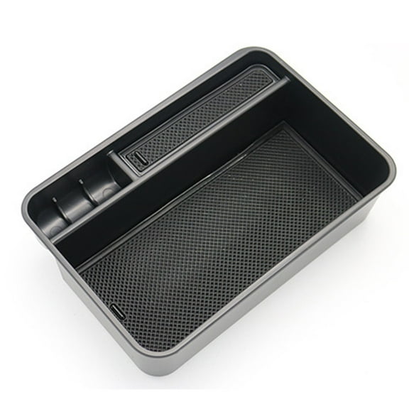 Car Center Console Armrest Storage Box For Nissan Patrol Y62 2017+ Interior Accessorie Center Armrest Storage Box Accessories