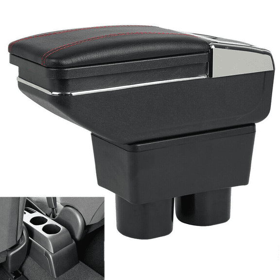 Car Center Console Container Armrest Storage Box For 07-12 Versa Hatchback Parts for Putting Keys