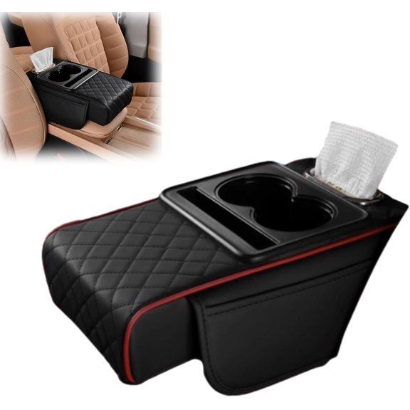 Car Center Console Cover - 4-in-1 Armrest Box B
