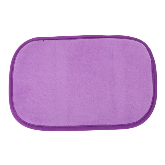 Car Center Console Cover Car Armrest Cover 12.01"x7.87"x0.39" Purple Plush