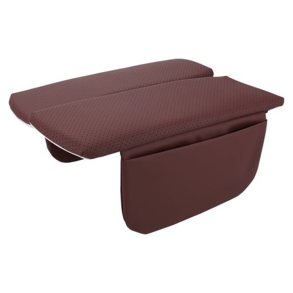 Car Center Console Cover with Storage Bag for BMW X5 2019-2024 Dark Red 1 Set