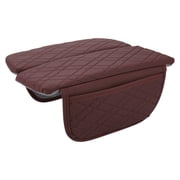 Car Center Console Cover with Storage Bag for BMW X7 2019-2024 Dark Red 1 Set