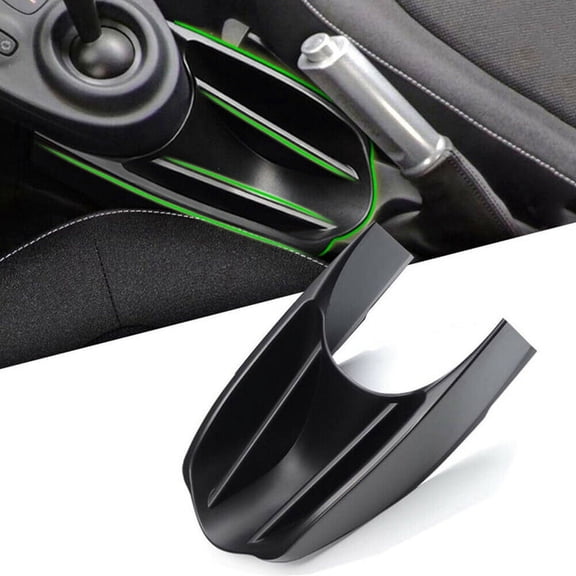 Car Center Console Handrail Armrest Storage Box ABS Black for Smart 453 Fortwo 2015-2019 Accessories