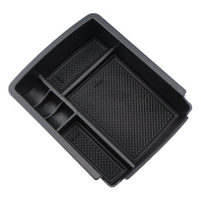 Car Center Console Tray Armrest Secondary Glove Storage Box For VW Golf 7 MK7 2013-2019, Custom Hidden Storage Box, Easy To Use-black