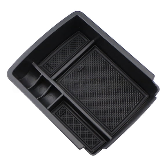 Car Center Console Tray Armrest Secondary Glove Storage Box For VW Golf 7 MK7 2013-2019, Custom Hidden Storage Box, Easy To Use-black