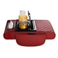 Car Center Consoles Cover, PU Leather Armrest Pad Cover, Universally ...