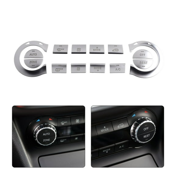 Car Central- A/C Button Trim For Mercedes C117 X156 For CLA- GLA 200 250 13-2018