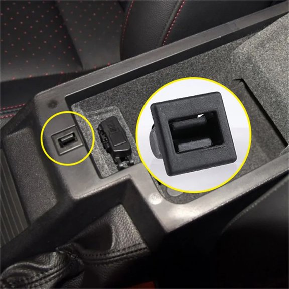 Car Central Armrest Box Buckle Cover Clip 7591GL For Citroen C5 2010-2016
