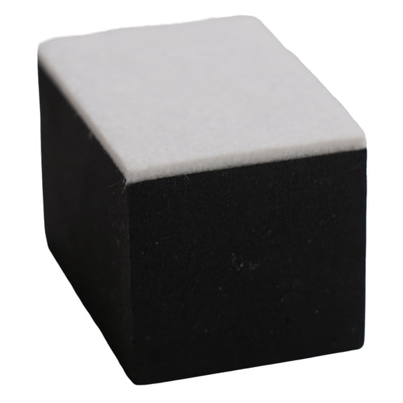 Car Ceramic Coating Sponge Applicator Pad with Wool Felt for Nano Wax Polish, 2.6x1.7 Inch Dual Side Detailing Block