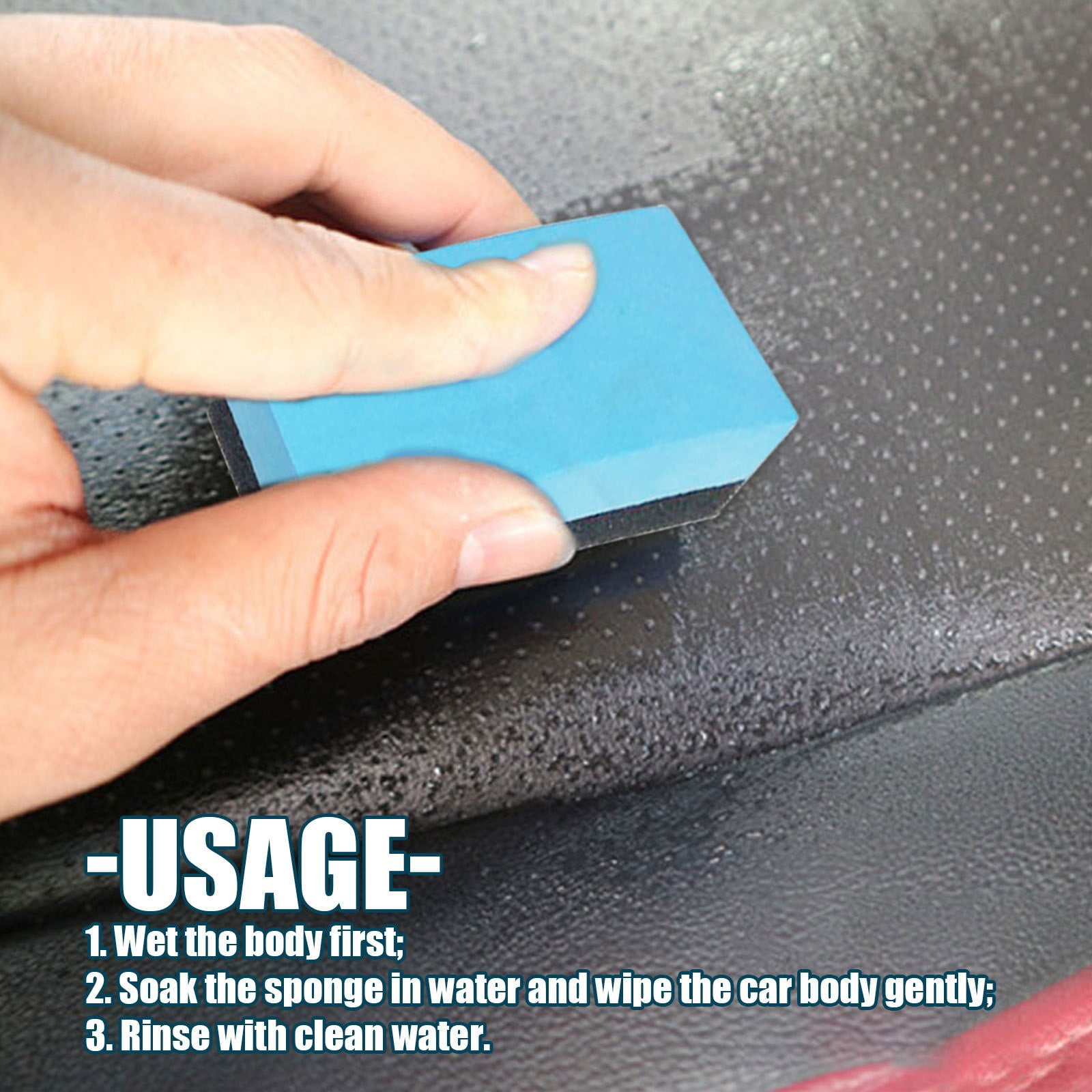 Car Ceramic Coating Sponge Car Wash Sponge Wax Applicator Pad Car