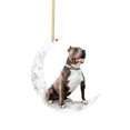 Car Chandelier Christmas Puppy Pendant Christmas Tree Ornaments