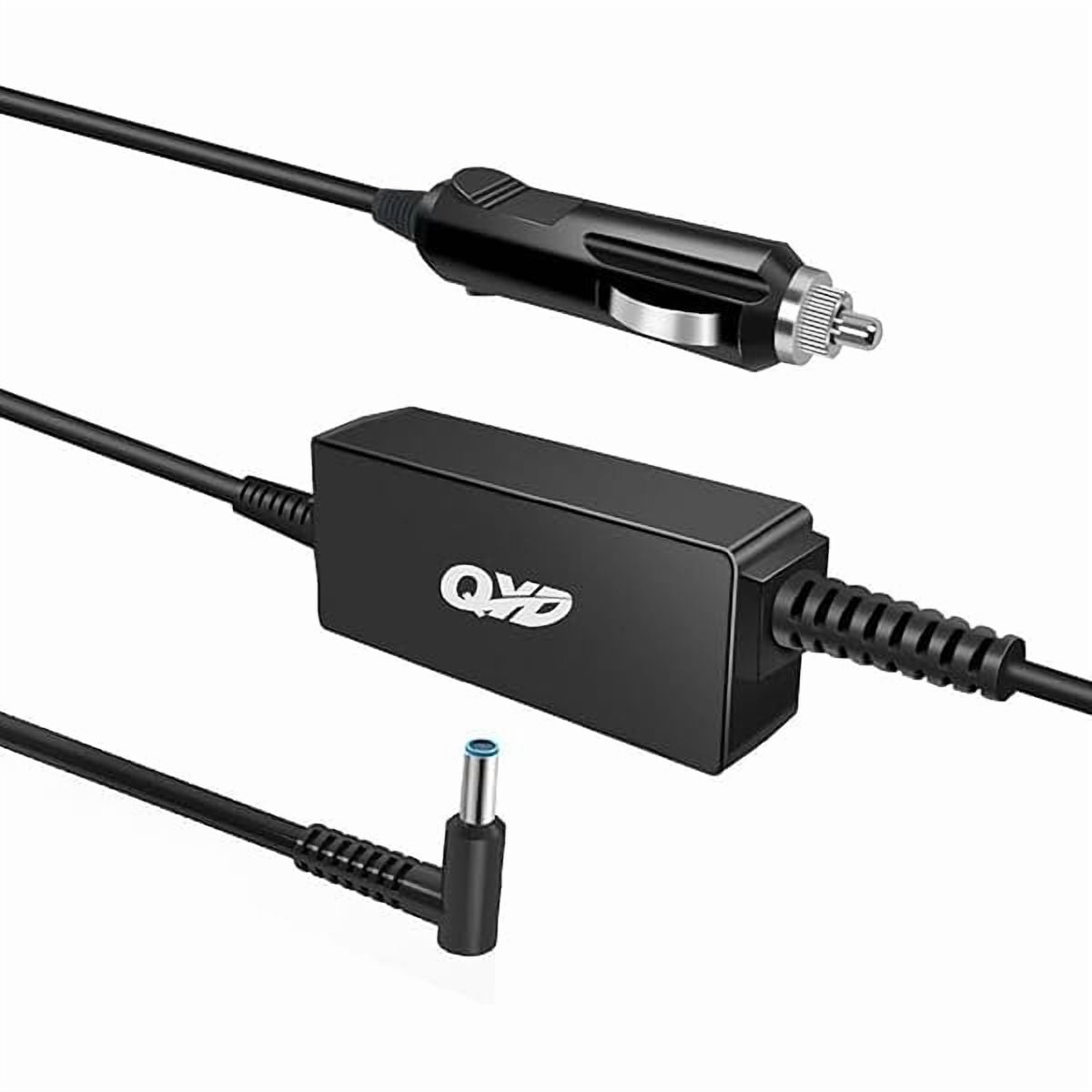 Car Charger 65w Replacement for Hp Laptop ProBook 470 G5 640 G1 X360 15T 15-ay039wm 15-ba009dx 15-bs020WM 17-bs061st EliteBook 840 850 G3 15-as014wm, 3.3ft Notebook Power Ac Adapter Supply Cord