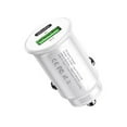 thumbnail image 1 of Car Charger Cigarette Socket 2 USB Port Fast Charging Adapter 5V 3.1A Lighter V9Z0, 1 of 5
