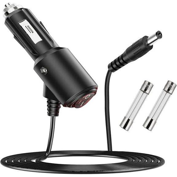 Car Charger Cord for Caire Freestyle Comfort Portable Oxygen O2 Concentrator Battery Compatible Battery Models REF AS200 1 101 201 Free Style BT034-1 MEA-120A15B PW036-1S PW036-1 Power Adapter Cord